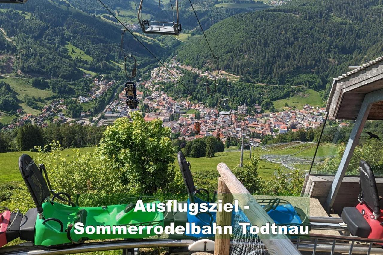 Wohlfuehl-Ferienwohnung 80 Qm, 8 Personen, Aussicht & Heimkino ทอดท์เนา ภายนอก รูปภาพ